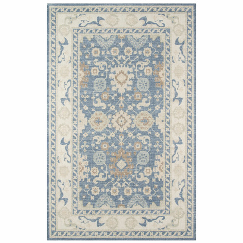 Delia Light Blue Rug - 5 x 8