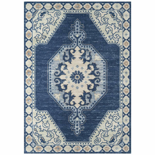 Delia Navy Rug - 2 x 8