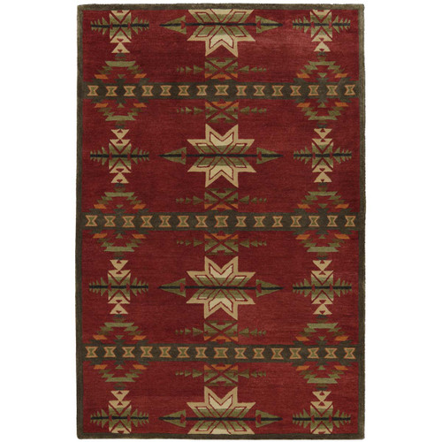 Gatekeeper Red Rug - 9 x 12