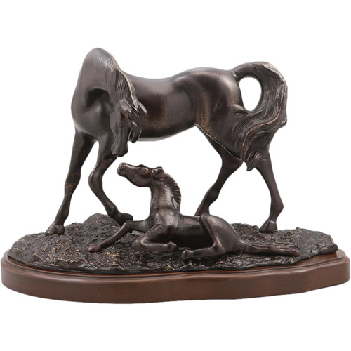 Horse and Foal Desktop Decor