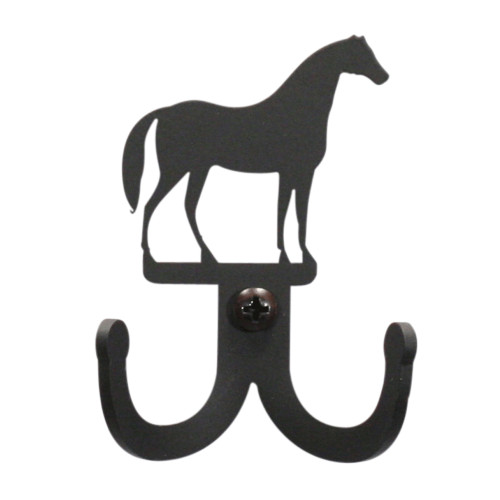 Cowboy Coat Racks and Hat Racks: Horse Mantel Hook