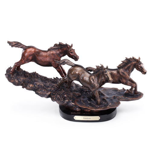 Horse Trio Sculpture - OUT OF STOCK UNTIL 01/15/2025