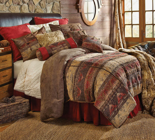 Sierra Chenille Suede Bed Set - Super King