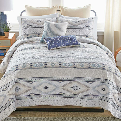 Mesa Frost Quilt Bed Set - Queen