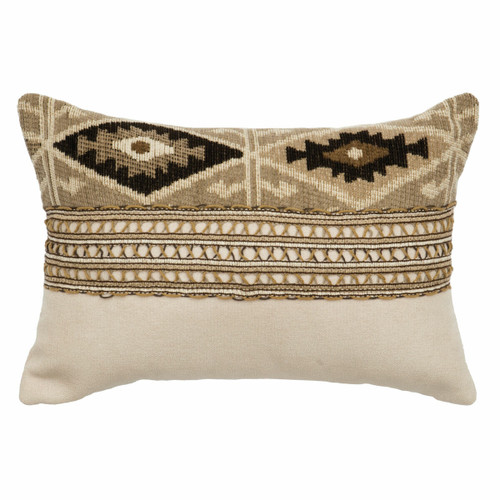 Turquoise Earth Rectangle Pillow | Lone Star Western Decor