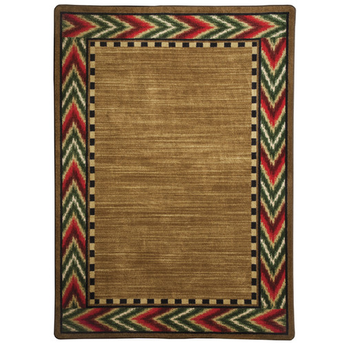 Flame Rug - 11 x 13