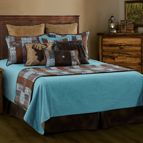 Old Dominion Reversible Coverlet Set - Twin