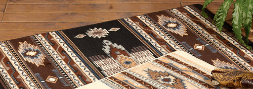 Phoenix Black Rug - 2 x 7