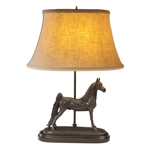 Saddlebred Horse Sculpture Lamp