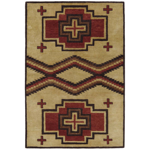 San Miguel Tan Rug - 5 x 7