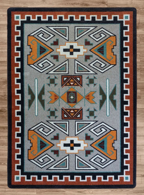 Slate Valley Rug - 8 x 11