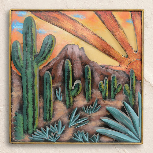 Sonoran Sunrise Metal Wall Art