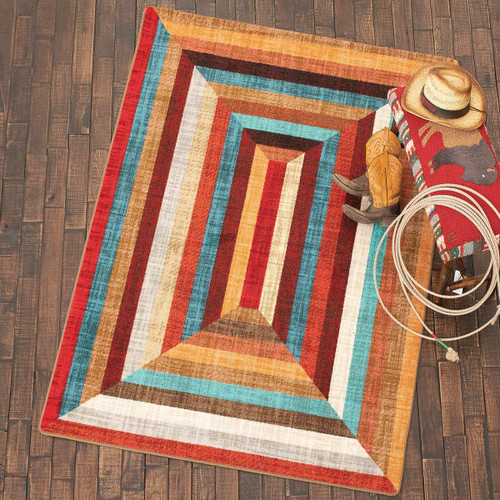 Southwest Fiesta Rug - 8 x 11