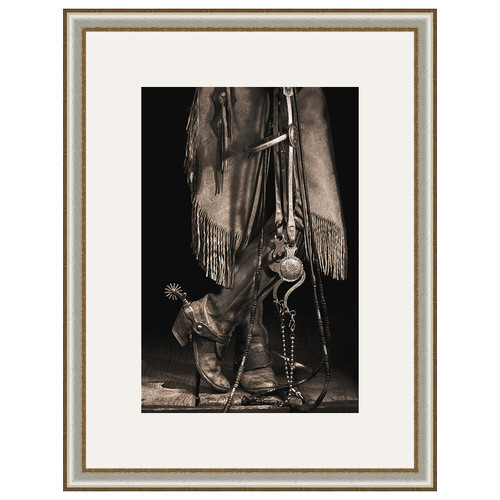 The Buckaroo Framed Print