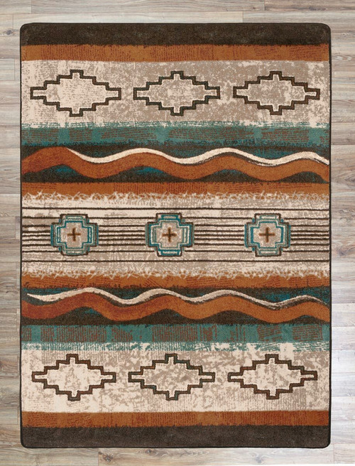 Three Travelers Rug - 8 x 11