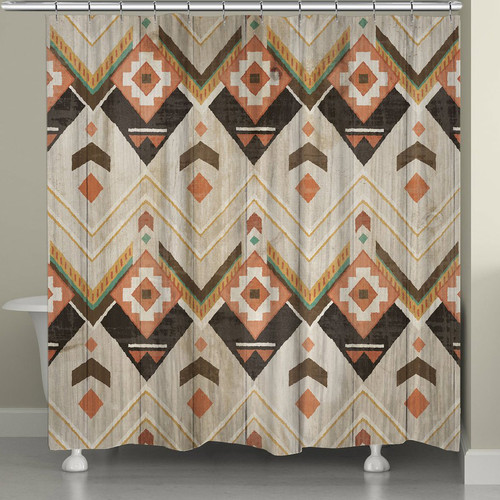 Timber Lodge Shower Curtain