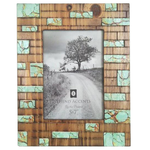 Turquoise Creek Photo Frame - OVERSTOCK