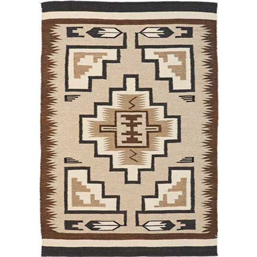 Two Gray Hills Tan Rug - 3 x 5