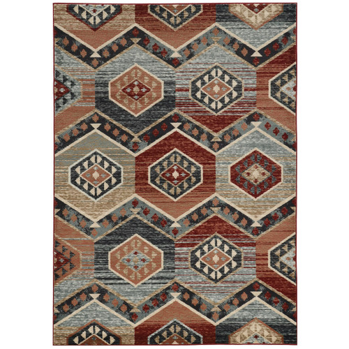 Wasatch Red Rug - 3 x 5