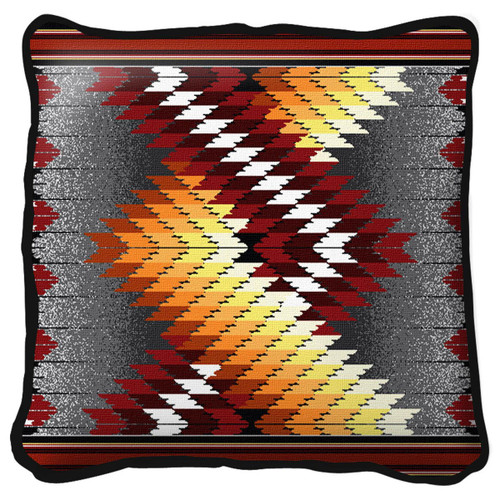 Whirlwind Fire Pillow Cover