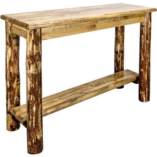 Woodsman Console Table with Shelf