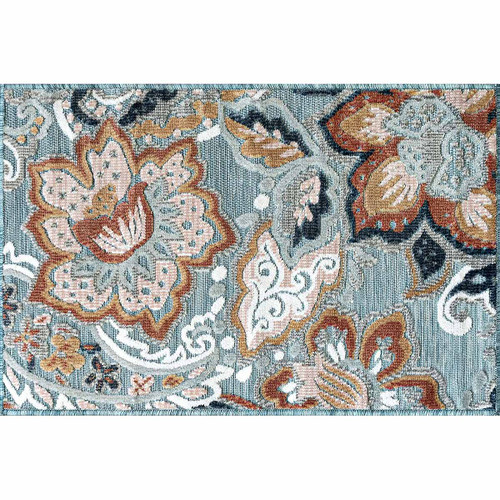 Paisley Sky Indoor/Outdoor Rug - 2 x 3 - OUT OF STOCK UNTIL 06/19/2024