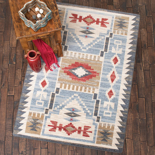 Tribal Beads Rug - 3 x 4