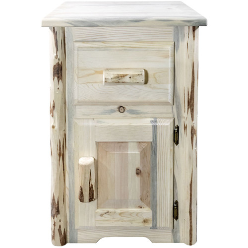 Asheville End Table with Drawer & Door - Right Hinged