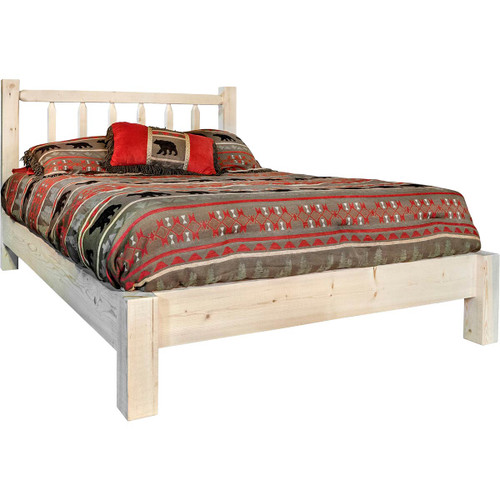 Denver Platform Bed - Queen - Lacquered