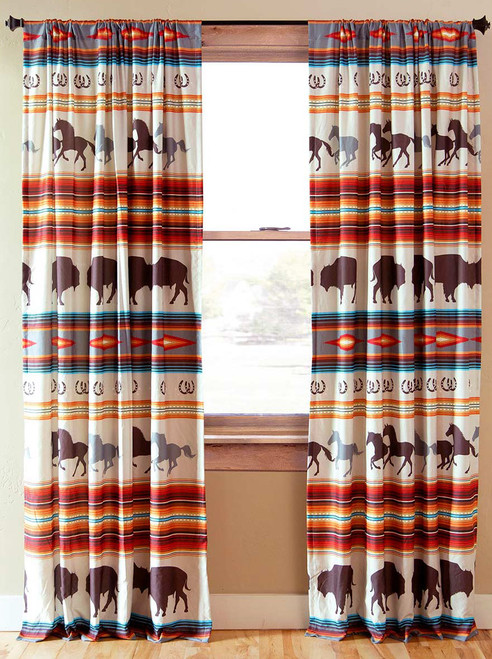 Southwest Plains Drapes - OVERSTOCK