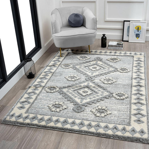 Frost Crystals Rug - 13 x 15