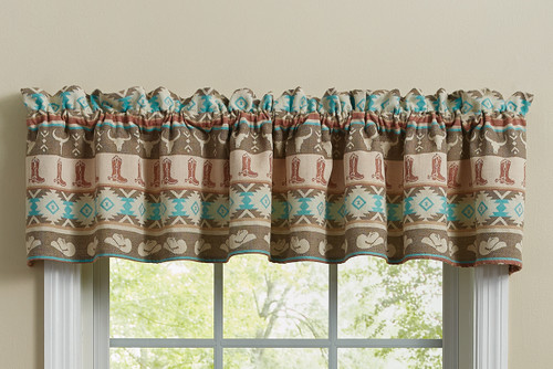 Rodeo Days Valance - OVERSTOCK