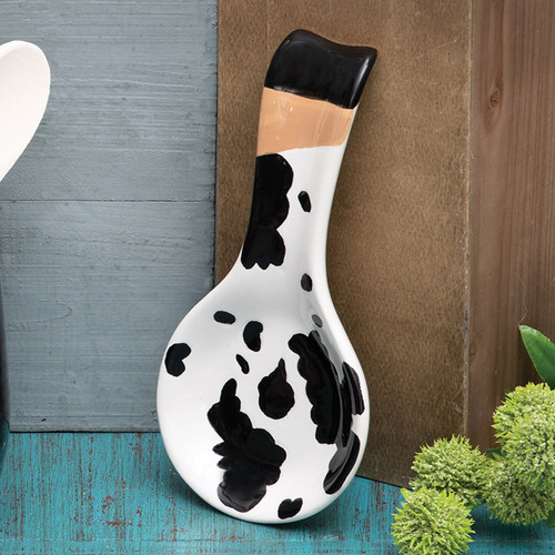 Cowhide Spoon Rest