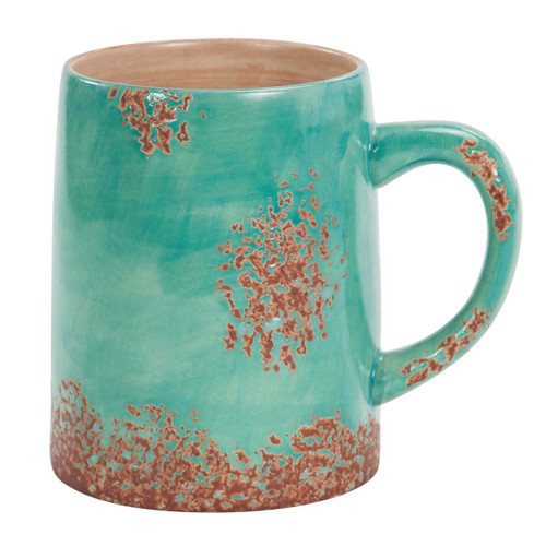 Turquoise Dream Patina Mug Set - OUT OF STOCK UNTIL 08/20/2024