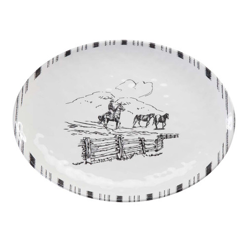 Rustic Ranch Serving Platter - OUT OF STOCK UNTIL 08/28/2024