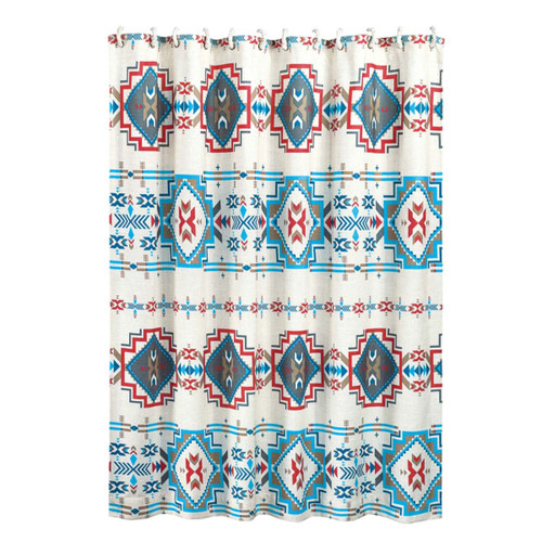 Ceramic Oasis Shower Curtain