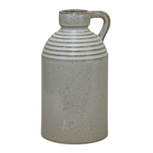 Greige Terracotta Pitcher Vase