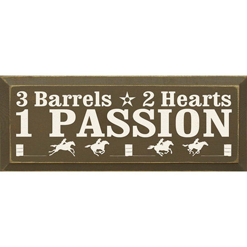 Barrel Racers Hearts Wall Art