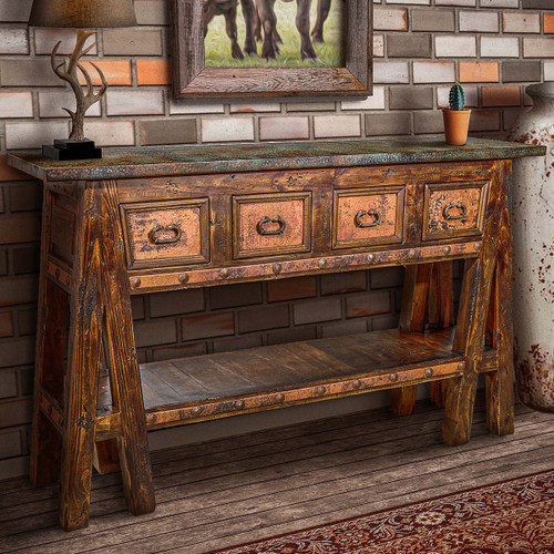 Burnished Ranch Buffet / Console Table