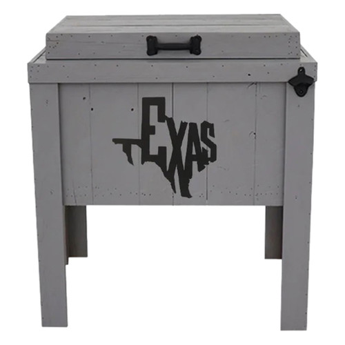 Texas State Single Cooler - Gray