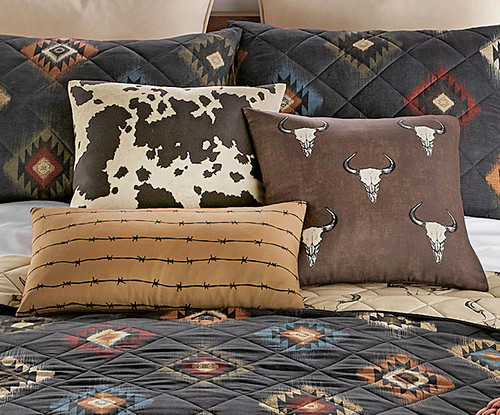 Desert Diamond Western Pillows - Set of 3