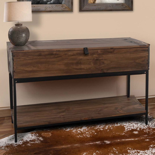 Lakeshore Walnut Console Trunk