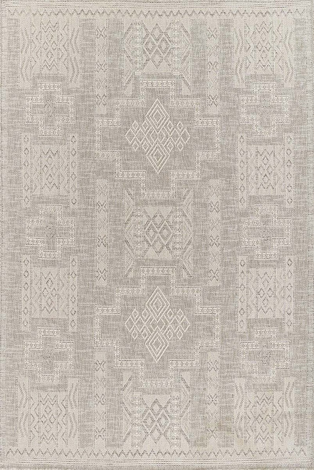 Navajo Tan Indoor/Outdoor Rug - 8 x 10