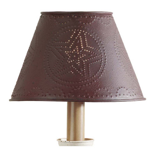 Red Star Metal Lampshade - 6 Inch