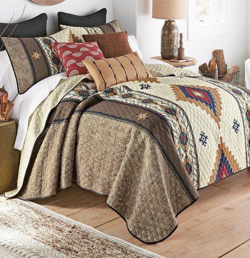 Las Cruces Canyon Quilt Bedding Collection