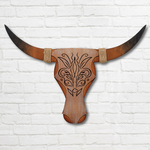 Laredo Ranch Bull Head Wall Hanging