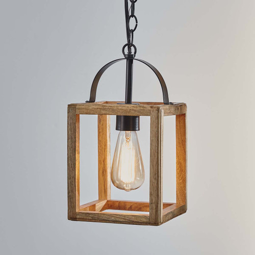 Cubed Rustic Pendant