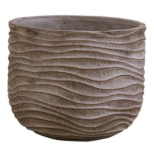 Sand Cement Vase - Short