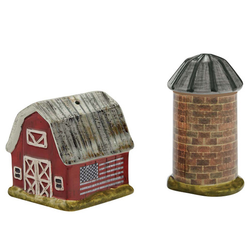 Rustic Farm Life Salt & Pepper Shaker Set