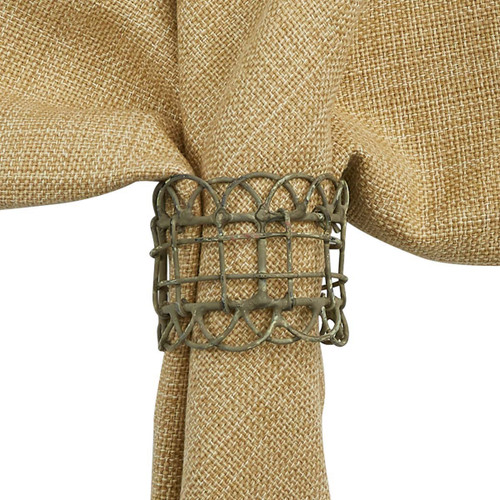 Country Charm Napkin Rings - Set of 4